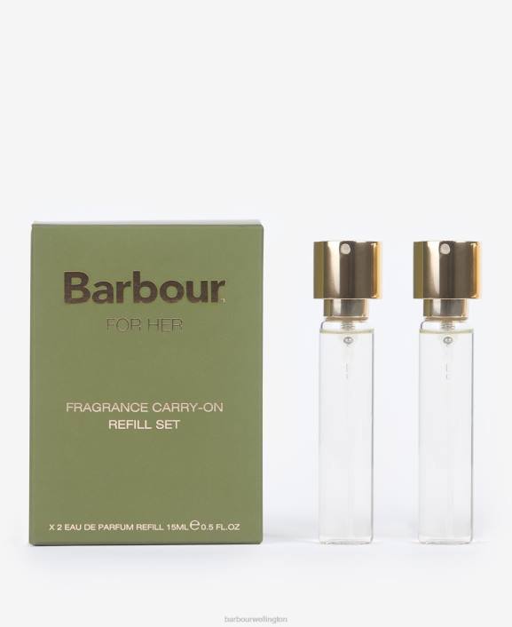 Women Classic Green Barbour Her Perfume Travel Size Refill Set 40VB2412