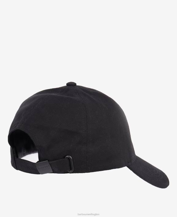 Women Black Barbour International Sport Cap Norton 40VB2426