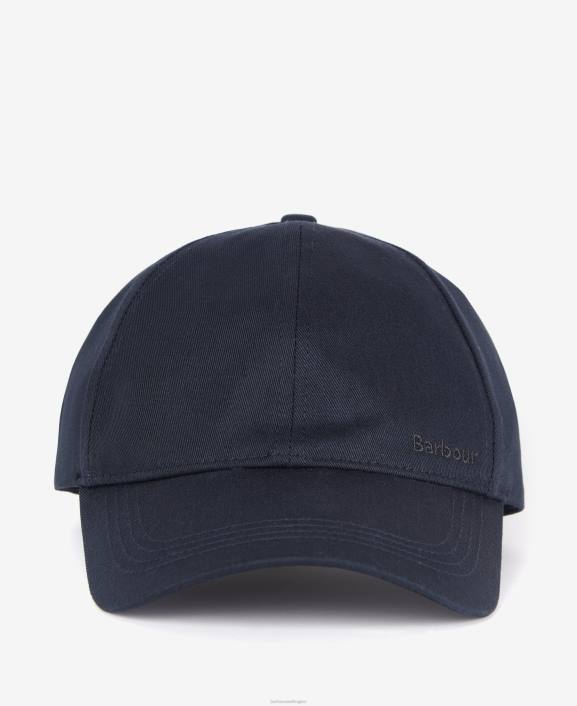 Women Classic Black Barbour Olivia Sports Cap 40VB2434