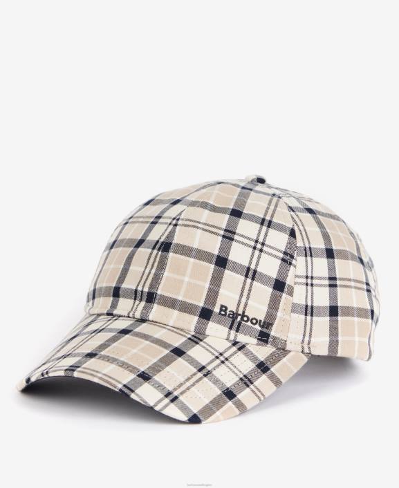 Women Trench/Navy Barbour Rosie Tartan Sports Cap 40VB2429
