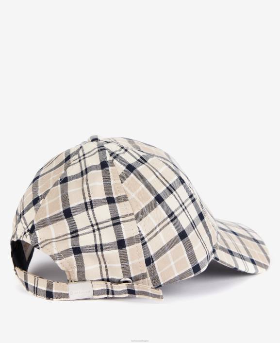 Women Trench/Navy Barbour Rosie Tartan Sports Cap 40VB2429