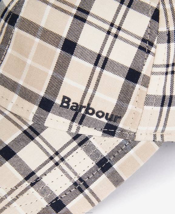 Women Trench/Navy Barbour Rosie Tartan Sports Cap 40VB2429