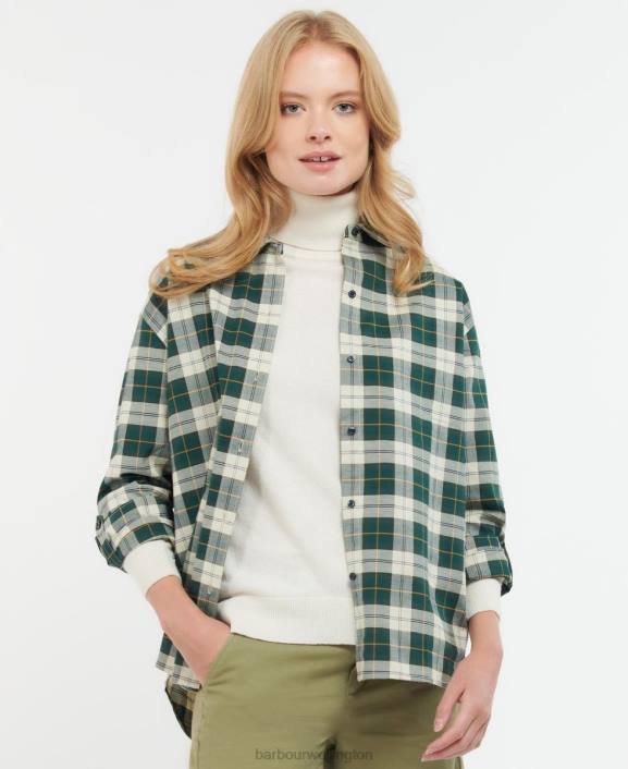 Women Classic Tartan Barbour Elishaw Shirt 40VB1600