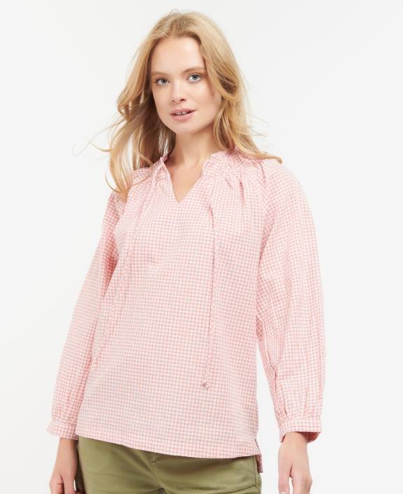 Women Multi Light Barbour Leilani Blouse 40VB1641