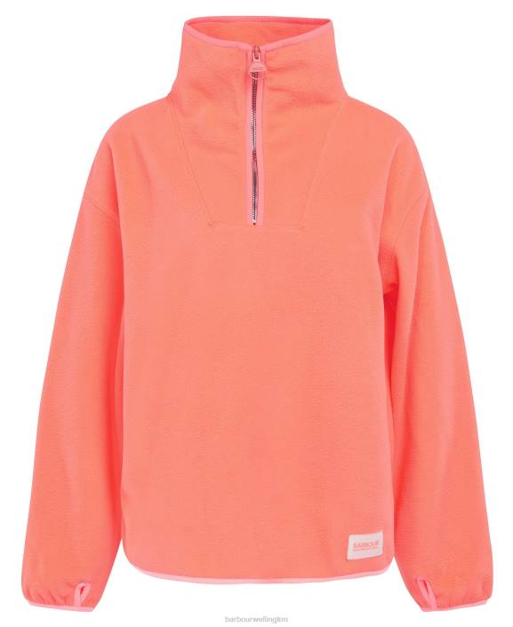 Women Atomic Coral Barbour Simmons Fleece 40VB1999