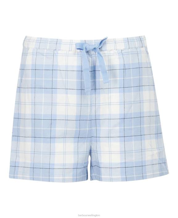 Women Lt Grey Marl Barbour Etta Henley PJ Set 40VB2039