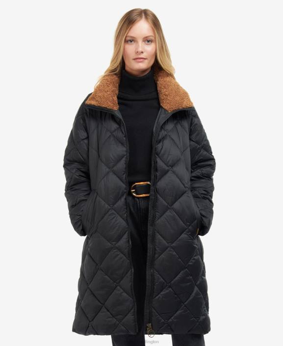 Women Fern Leaf/Classic Tartan Barbour Kilmory Quilted Jacket 40VB1516