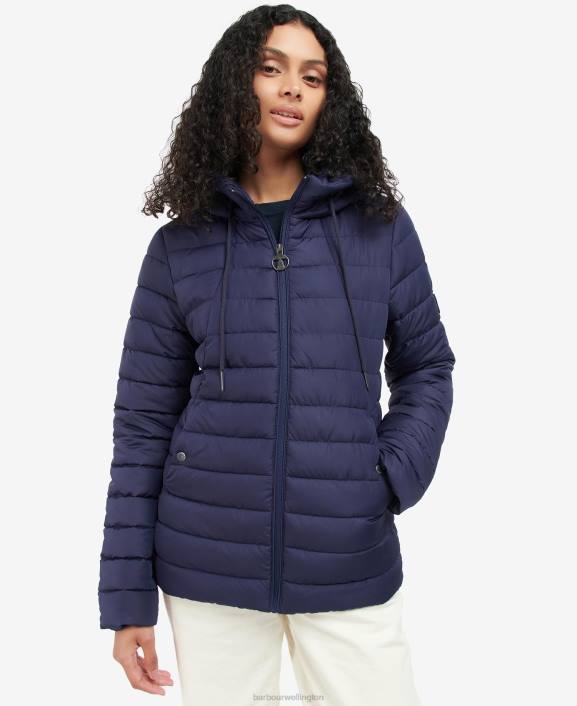 Women Pink Punch Barbour Coraline Quilted Jacket 40VB1423