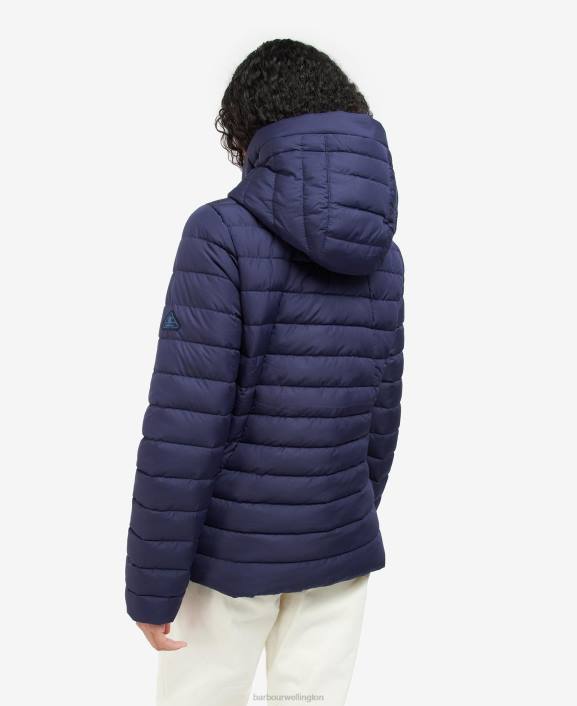 Women Pink Punch Barbour Coraline Quilted Jacket 40VB1423