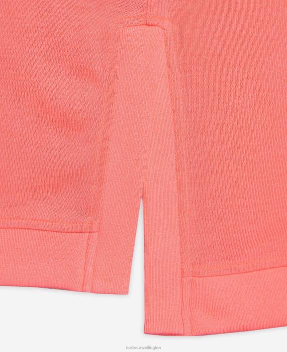 Women Atomic Coral Barbour Sanderson T-Shirt 40VB1687