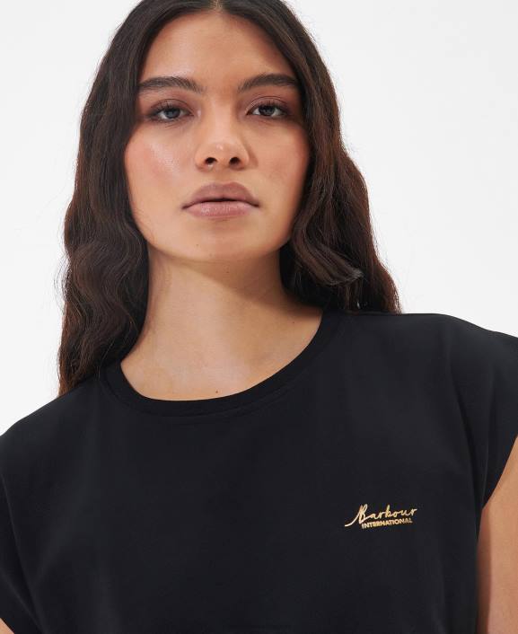 Women Atomic Coral Barbour Sanderson T-Shirt 40VB1707