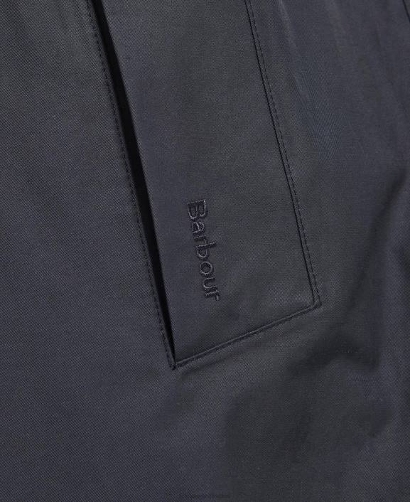 Women Dark Navy/Ancient Poplar Barbour Somerland Trench Coat 40VB1533