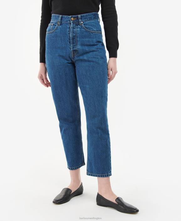 Women Original Wash Barbour Moorland High-Rise Jeans 40VB1785