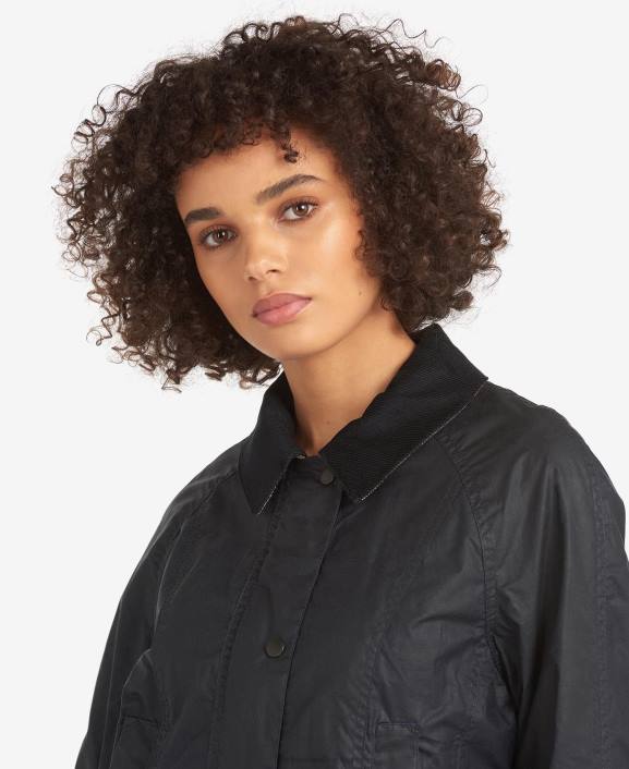 Women Archive Olive Barbour Lightweight Beadnell Waxed Cotton Jacket 40VB1378